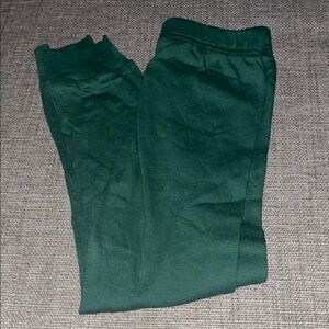 Dark Green Pants